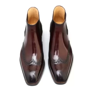 Giày Boot Nam Cổ Thấp Da Bê Nhập Khẩu Châu âu – Boot K06N | auguris